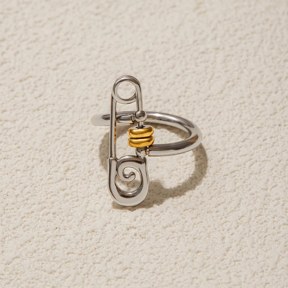 Mixed Ring Stack — Stainless Steel · PS260