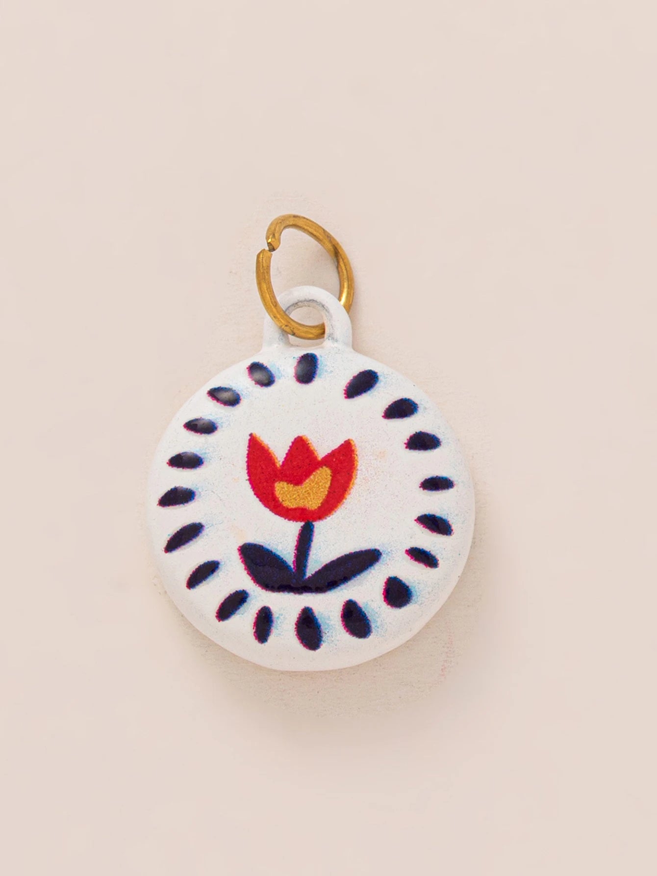 Enamel Icon Charm Pendant Collection — Stainless Steel · PS003