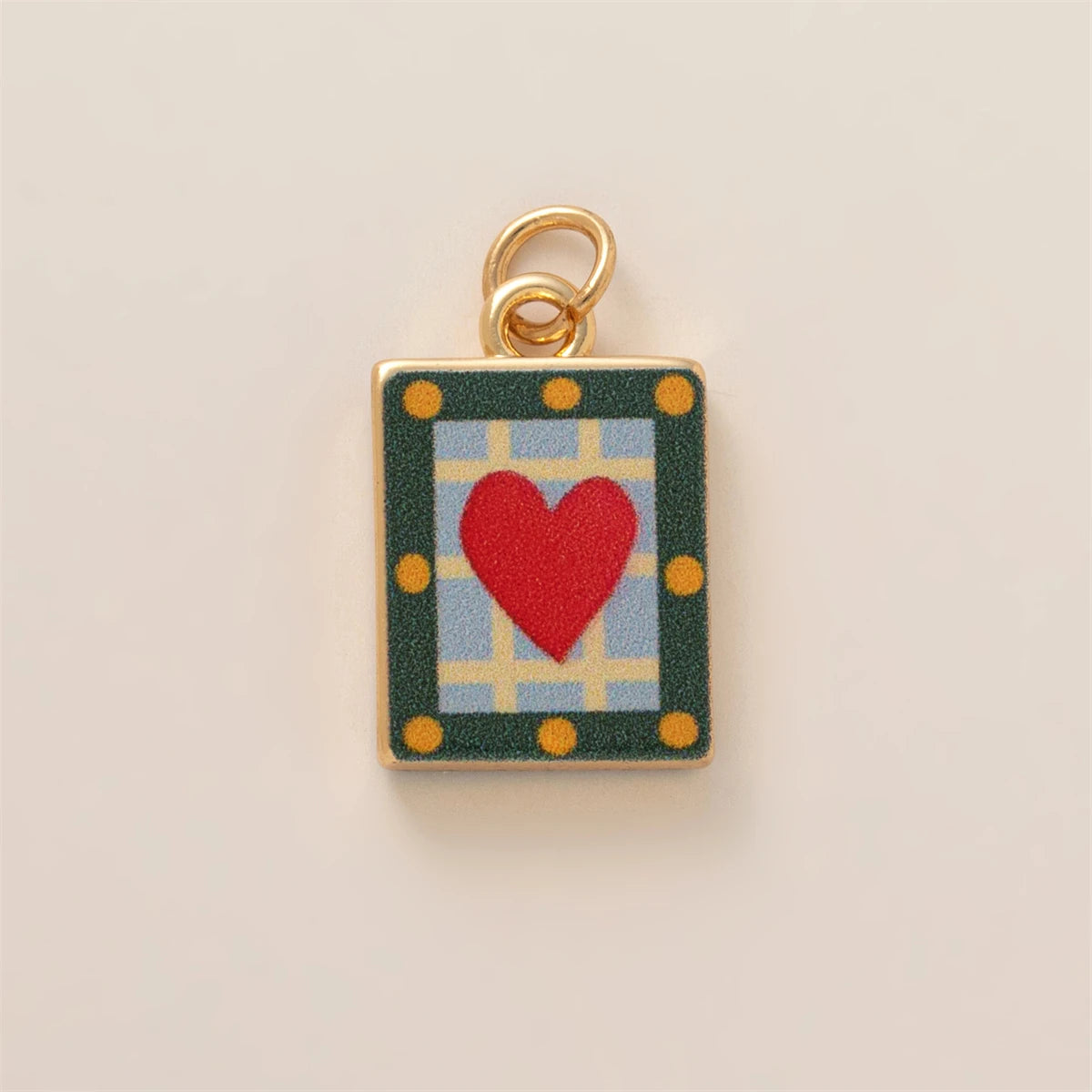 【DIY Pendant】Copper Floral Charm Pendant - PC006