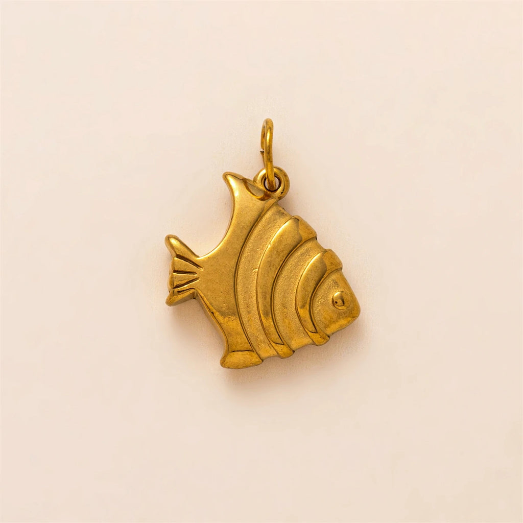 【DIY Pendant】Stainless Steel Food & Beverage Charm Pendant - PS021