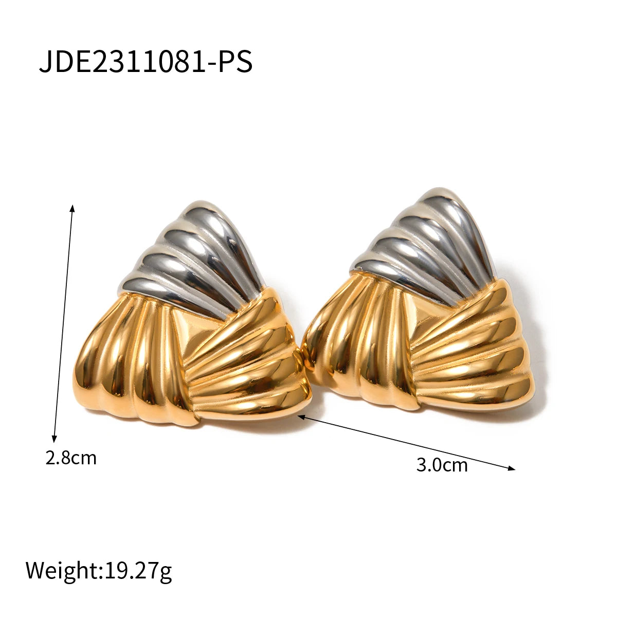Vintage Earrings — 316L Stainless Steel