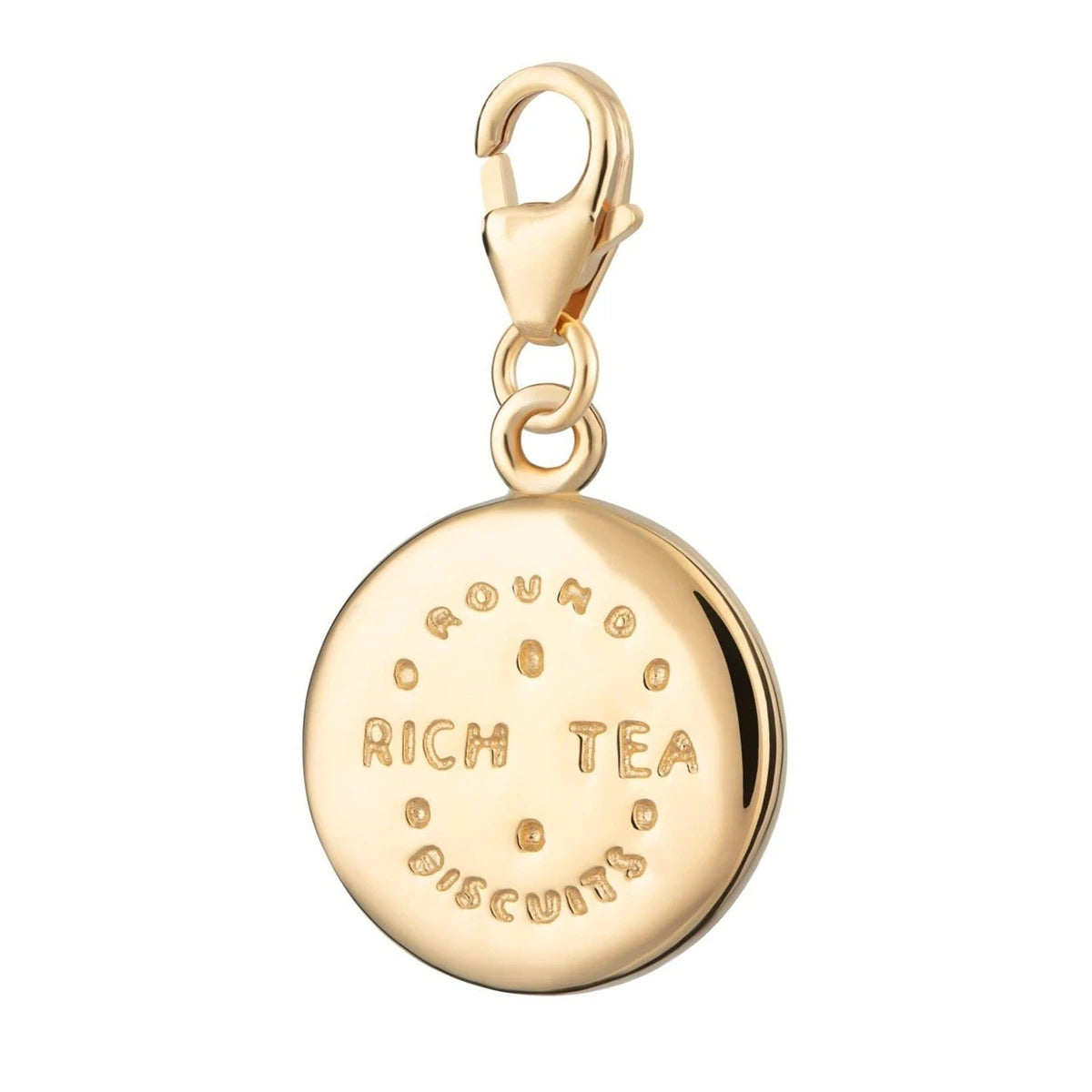 【Charm Necklace】Stainless steel fashionable casual teapot, biscuit, heart pendant, vacuum plated 18K gold color preservation in the furnace