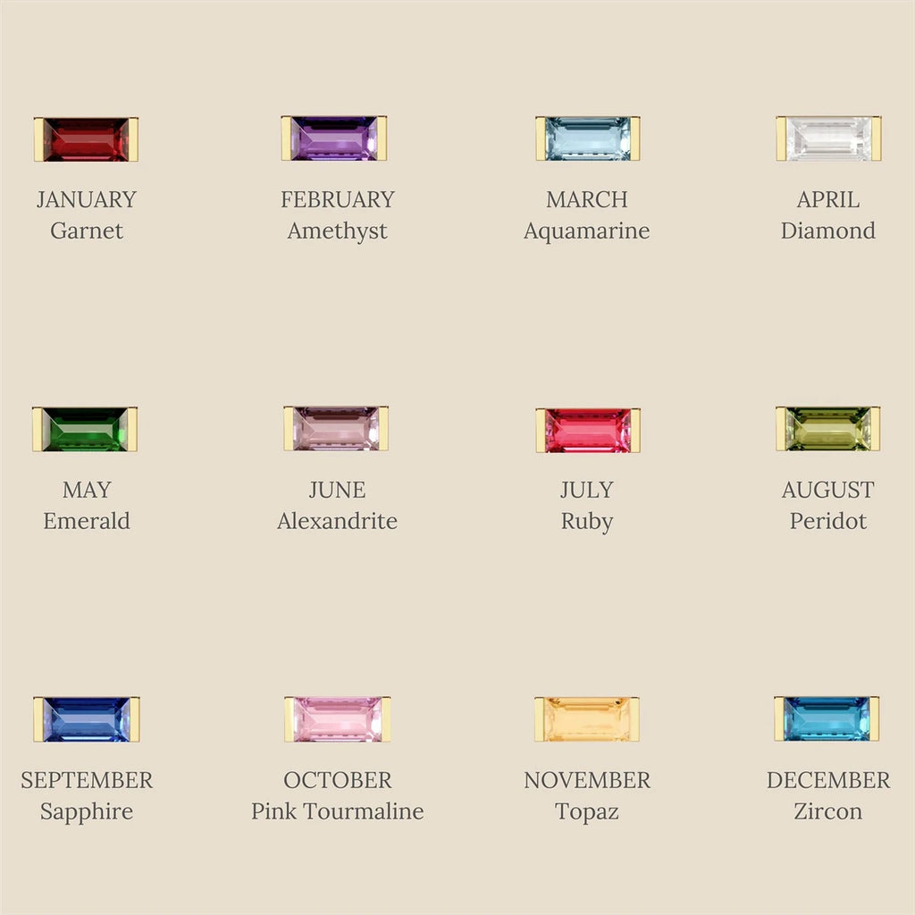 Vintage Art Pearl Sailor Buckle Color Protection Twelve Birthday Stones Birthstone Simple Bracelet Plated with 18K Gold