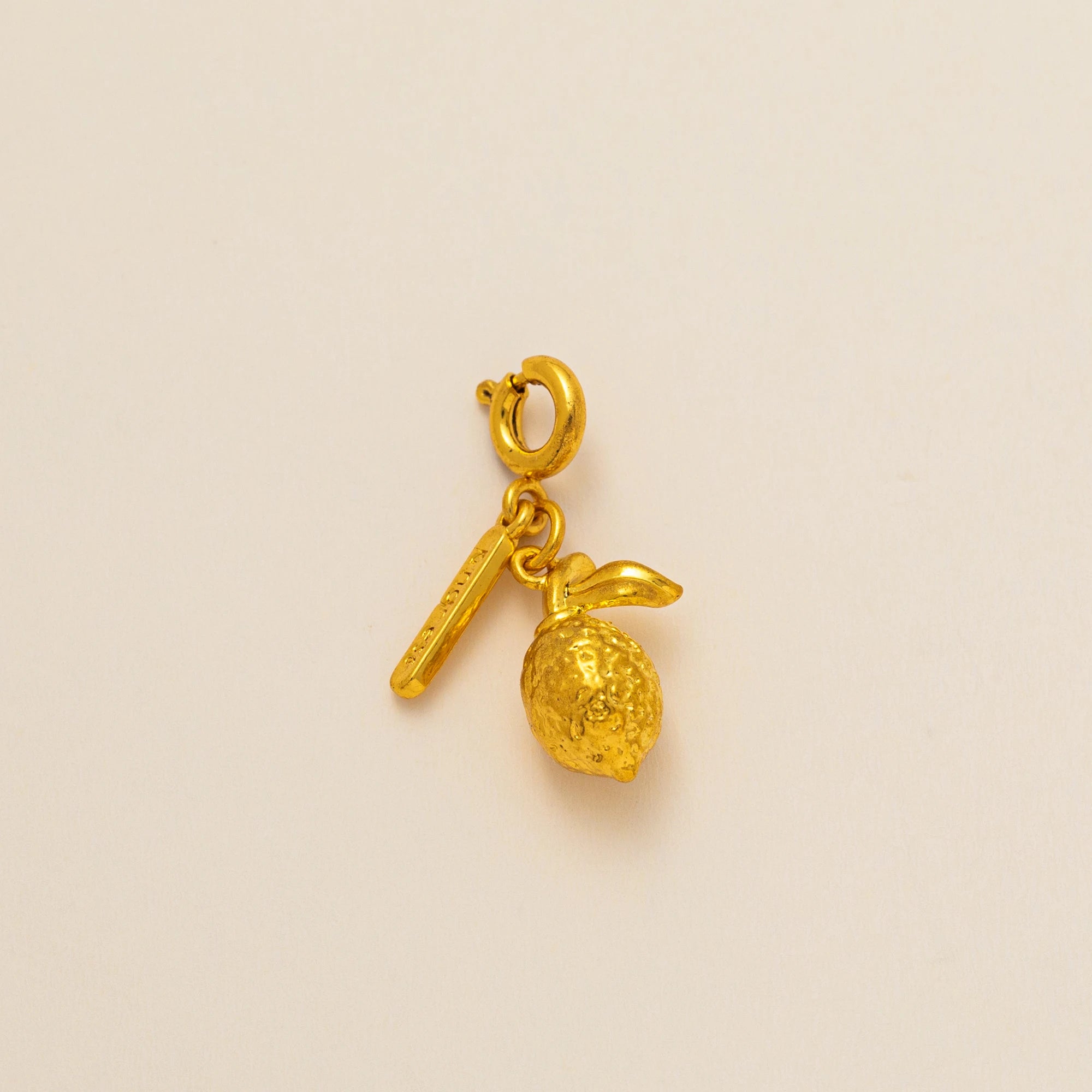 【DIY Pendant】18K Gold Plated Copper & Stainless Steel Food & Beverage Charm Pendant - PC015