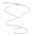 Cubic Zirconia Pearl Flower Bracelet — Gold-Plated Stainless Steel with Pearl and Cubic Zirconia · PS2173