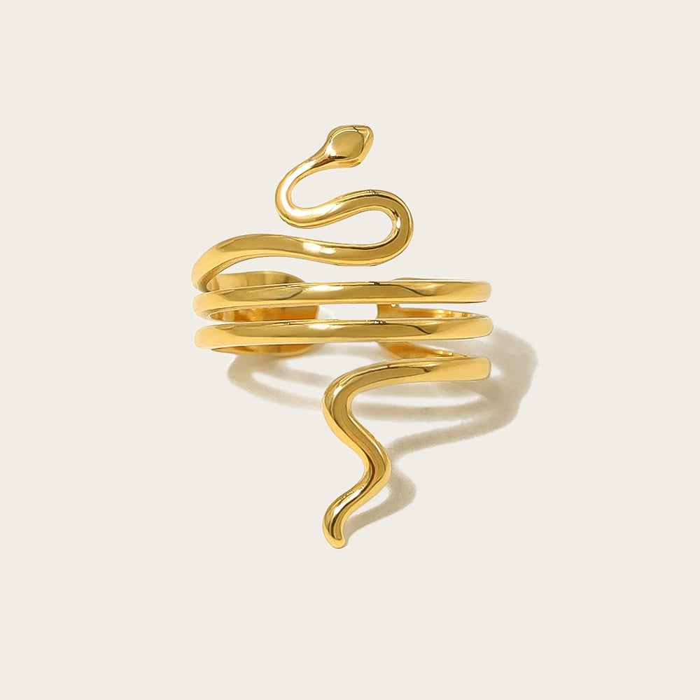 Snake Ring — Stainless Steel · PS475