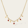 Chain Splice Charm Necklace — 316L Stainless Steel · PS418