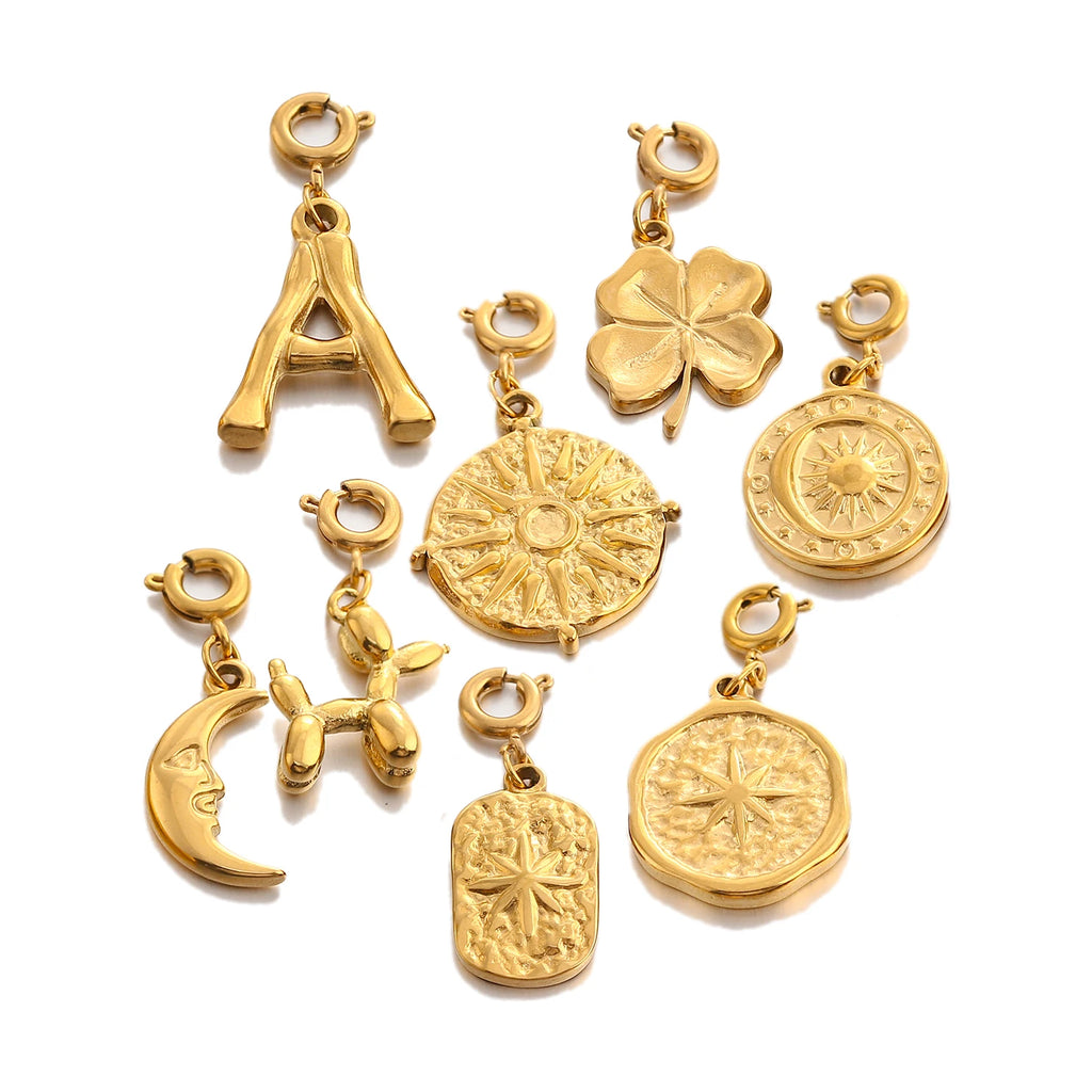 【DIY Pendant】Stainless Steel Charm Pendant - PS022