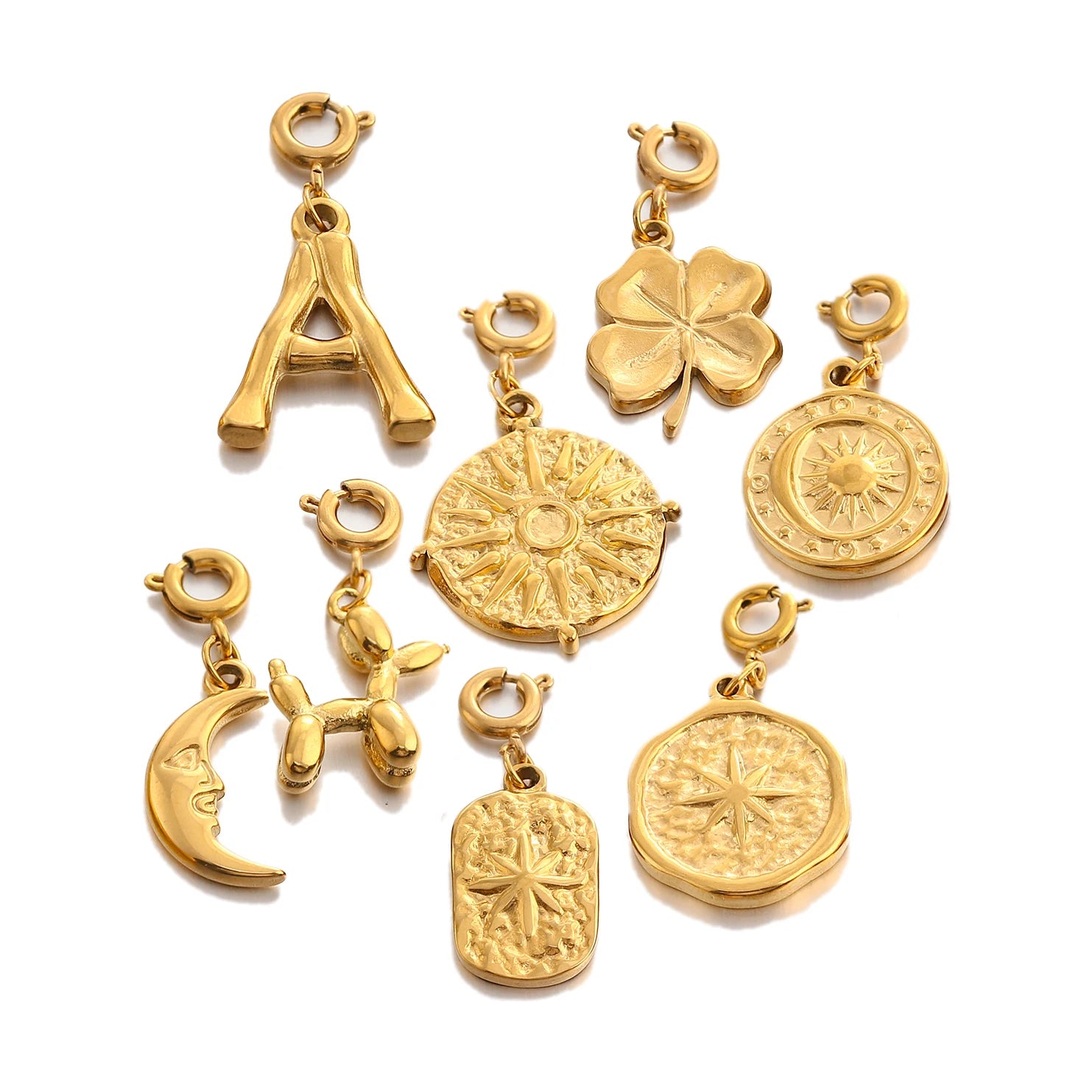 【DIY Pendant】Stainless Steel Charm Pendant - PS022