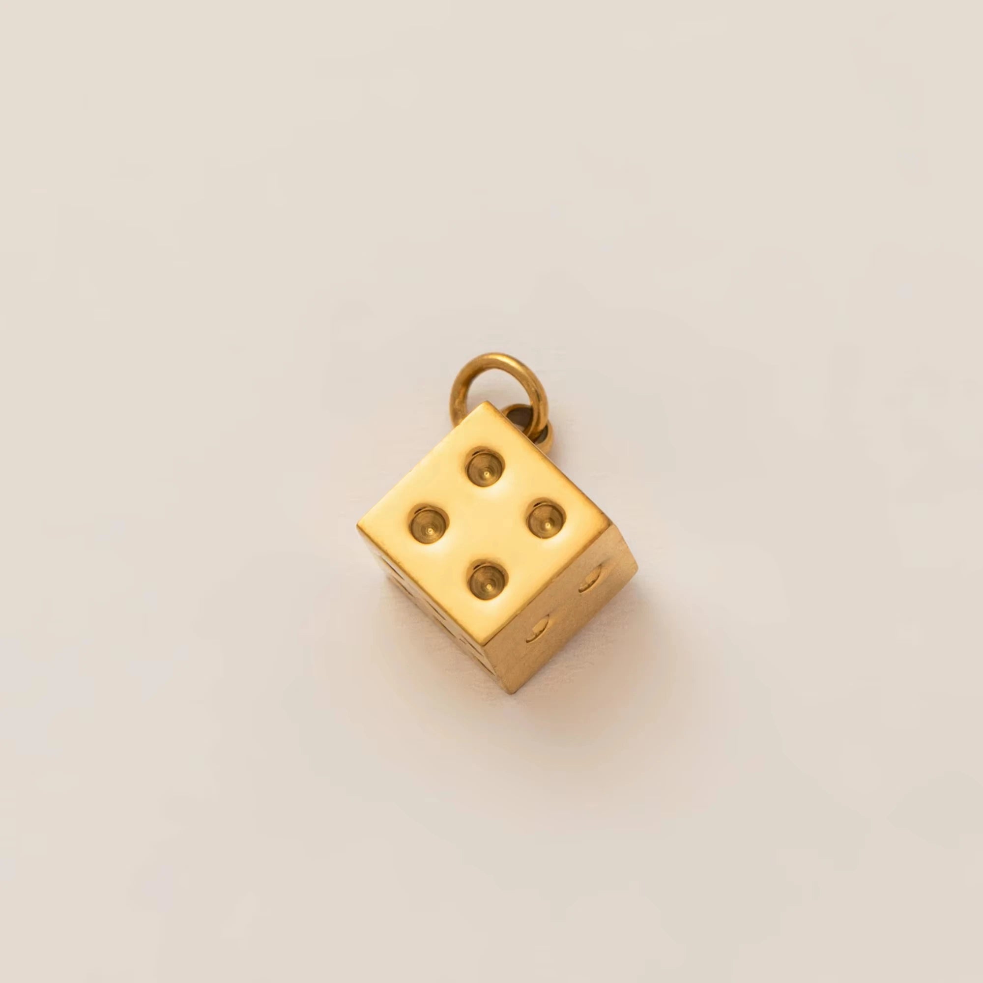 【DIY Pendant】Gold Plated Stainless Steel Charm Pendant - PS023