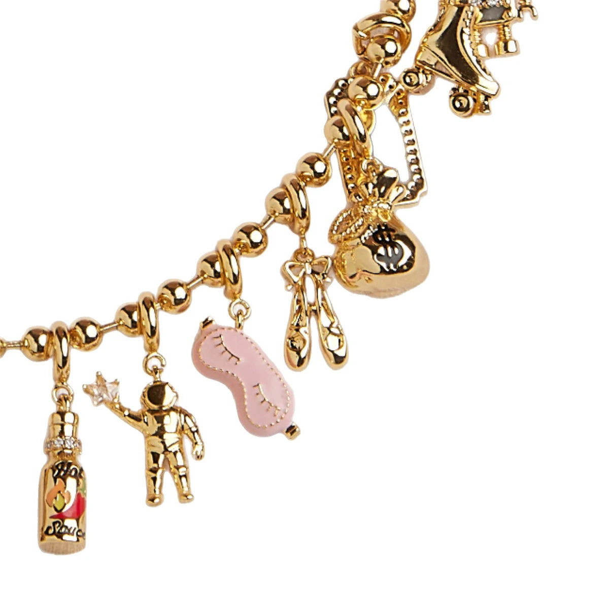 【DIY Pendant】Stainless Steel Zircon Charm Pendant - PS013