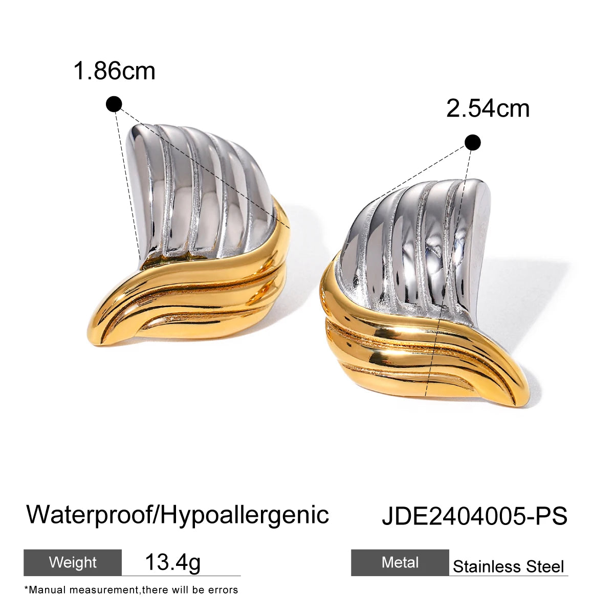 Vintage Earrings — 316L Stainless Steel