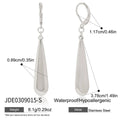 Long Chain Tassel Earrings — Stainless Steel · PS104
