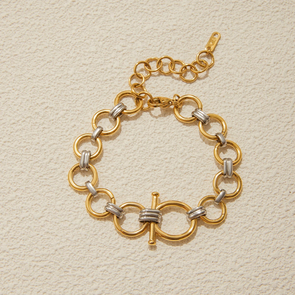 Equestrian Smooth Bracelet — Stainless Steel · PS302