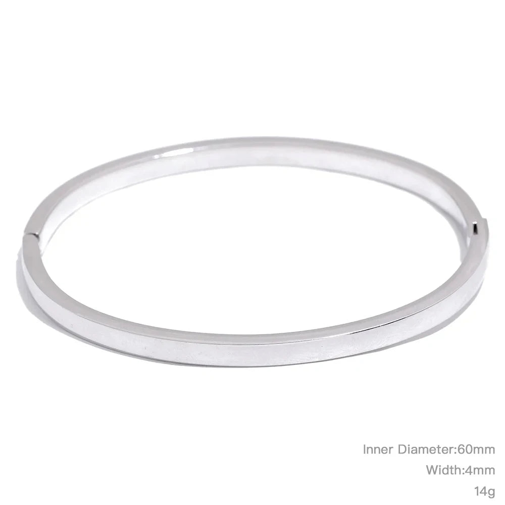 Geometric Bracelet — Gold-Plated 316L Stainless Steel · PS2202