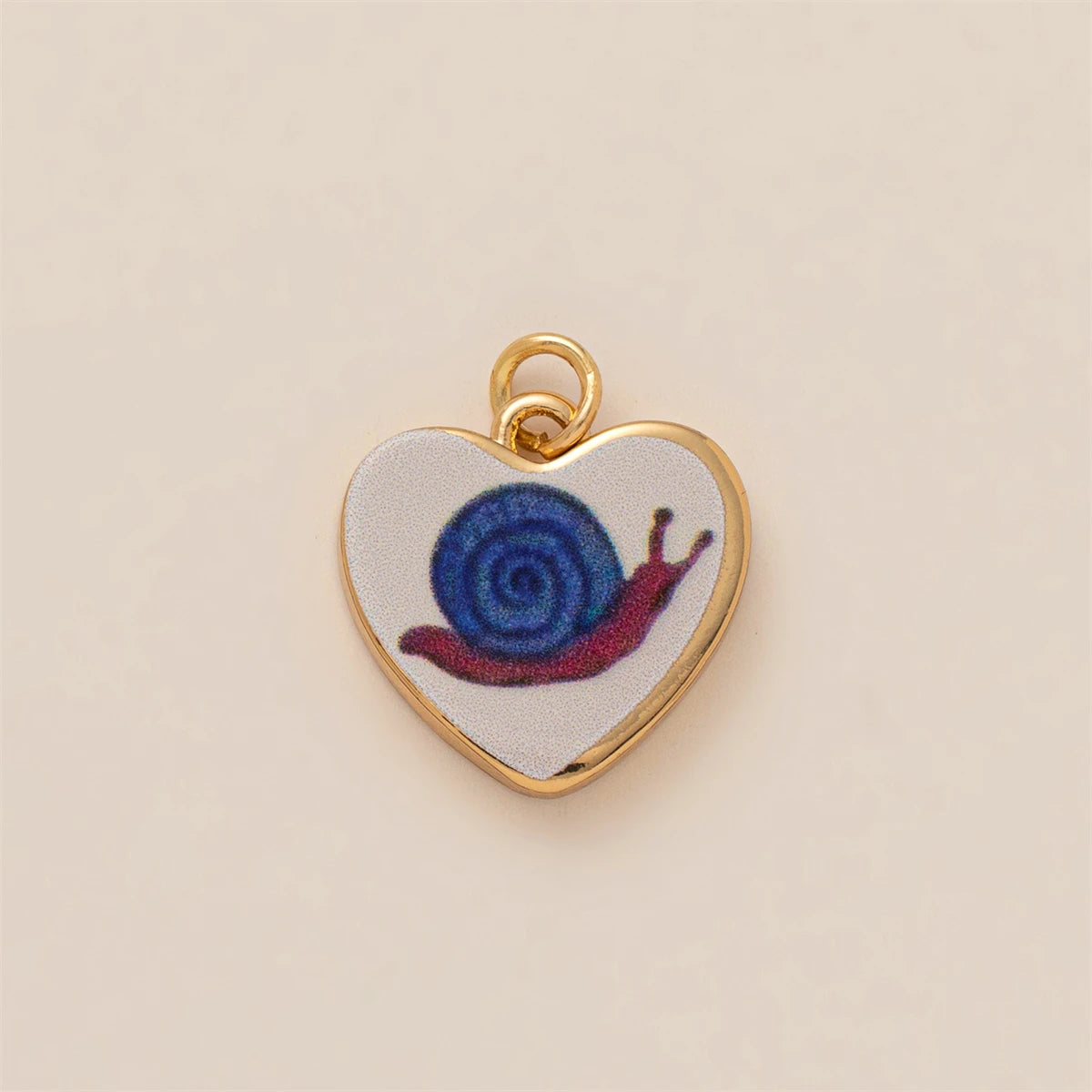 【DIY Pendant】Stainless Steel Animal & Floral Charm Pendant - PS005