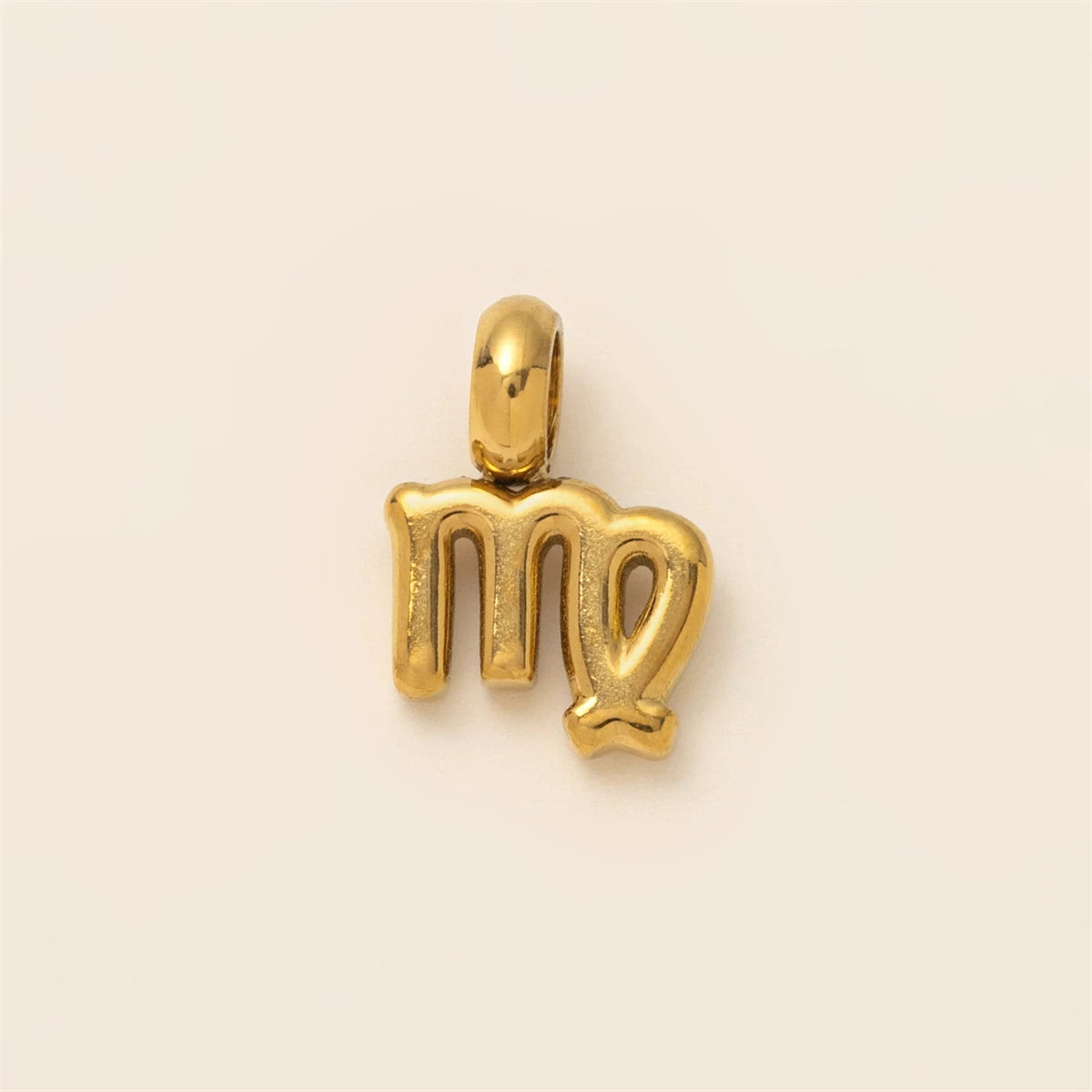 【DIY Pendant】Stainless Steel Zodiac Charm Pendant - PS020