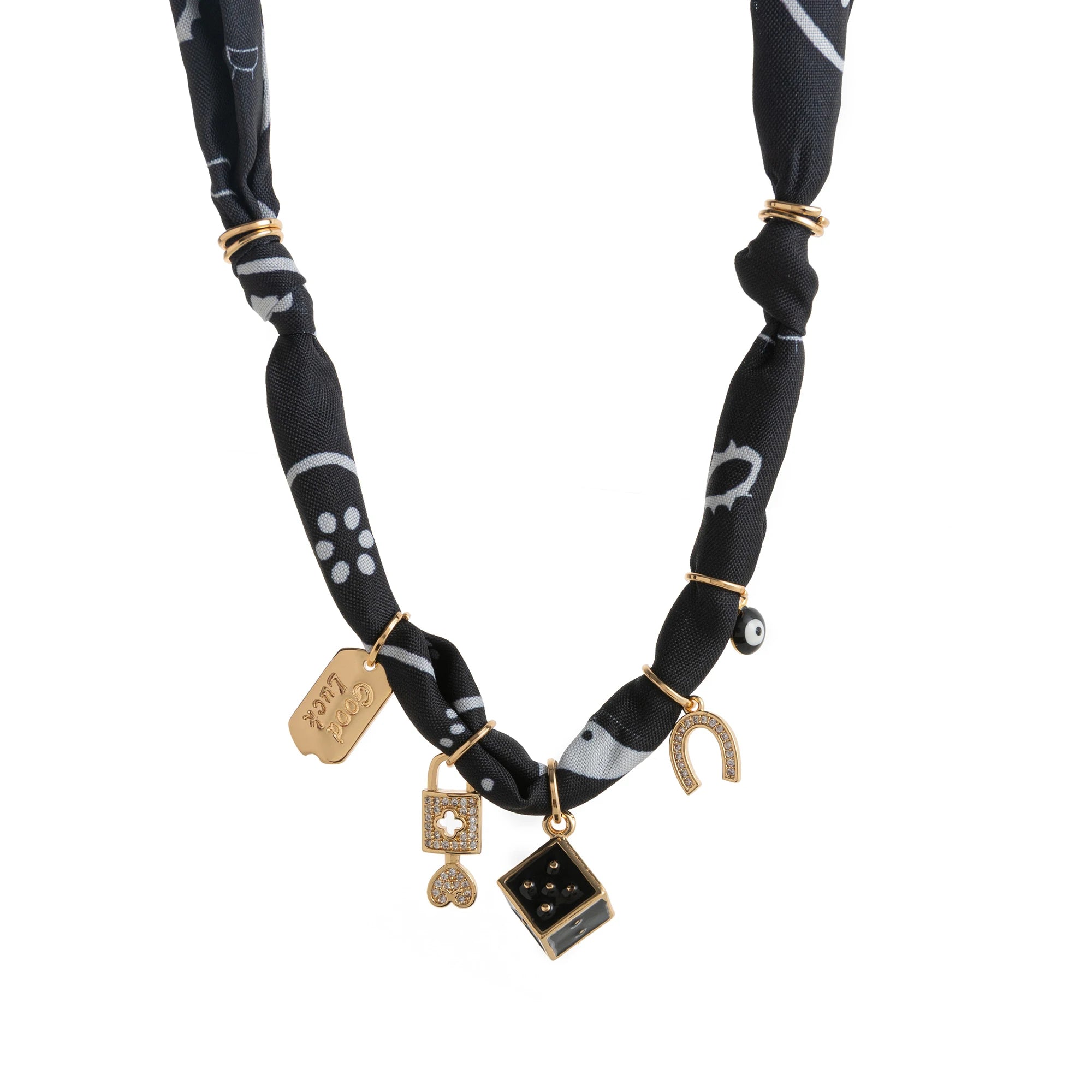 Dopamine leopard print velvet rope chain with pendant starfish, small fish, shell, sun, fashionable design necklace for women