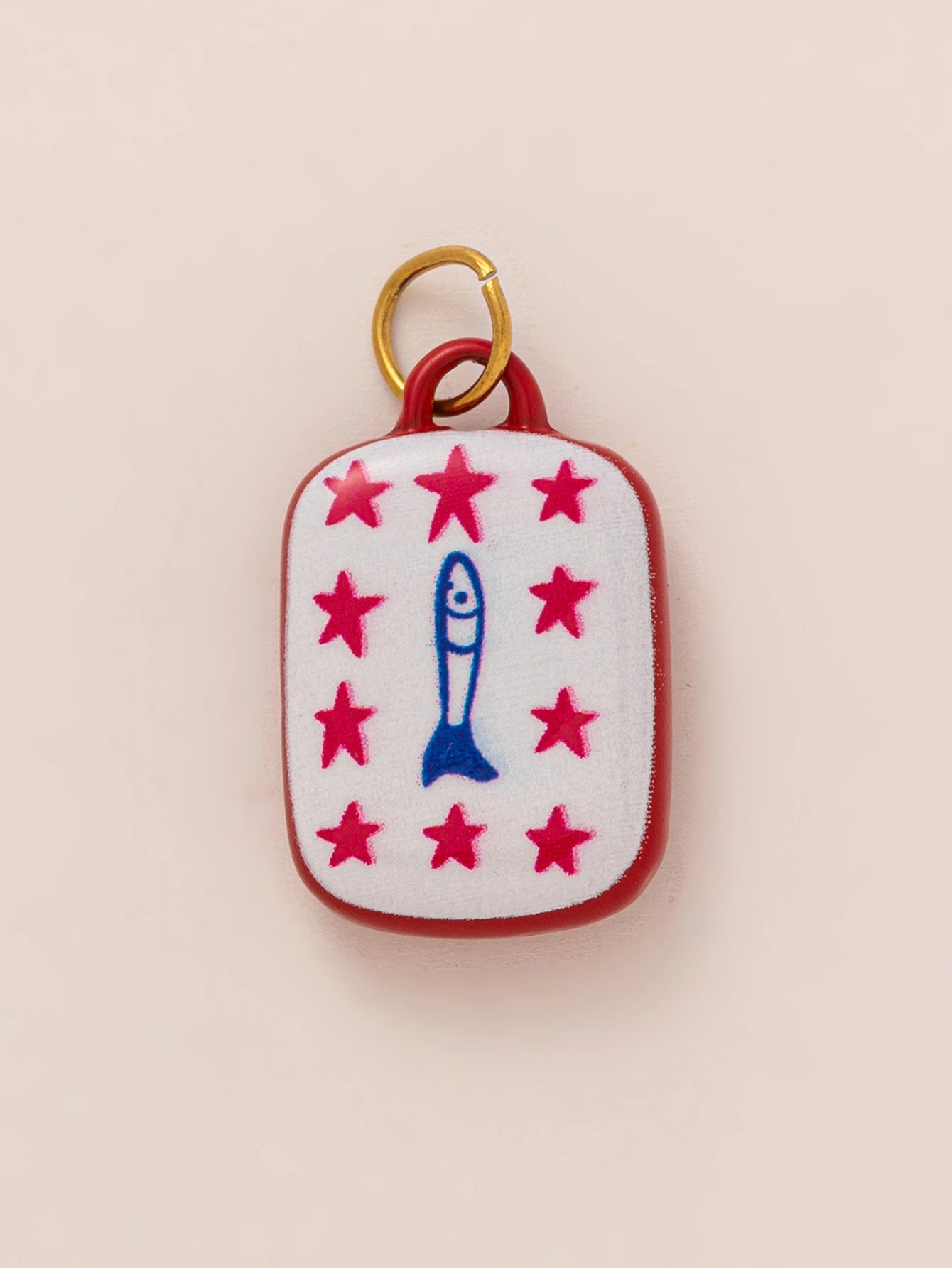 Enamel Icon Charm Pendant Collection — Stainless Steel · PS003