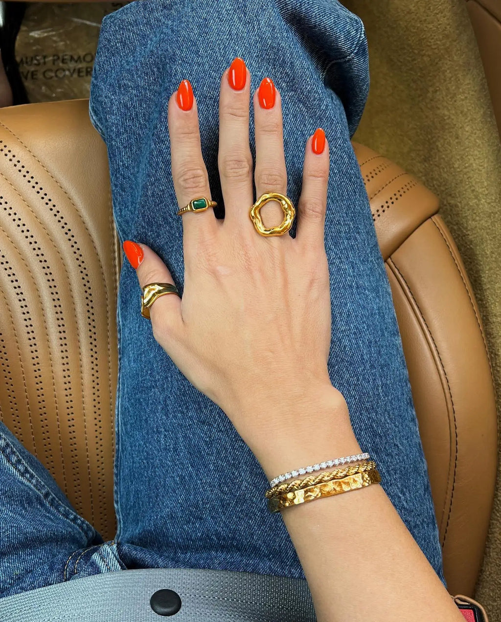 Statement Ring Stack — Stainless Steel · PS251