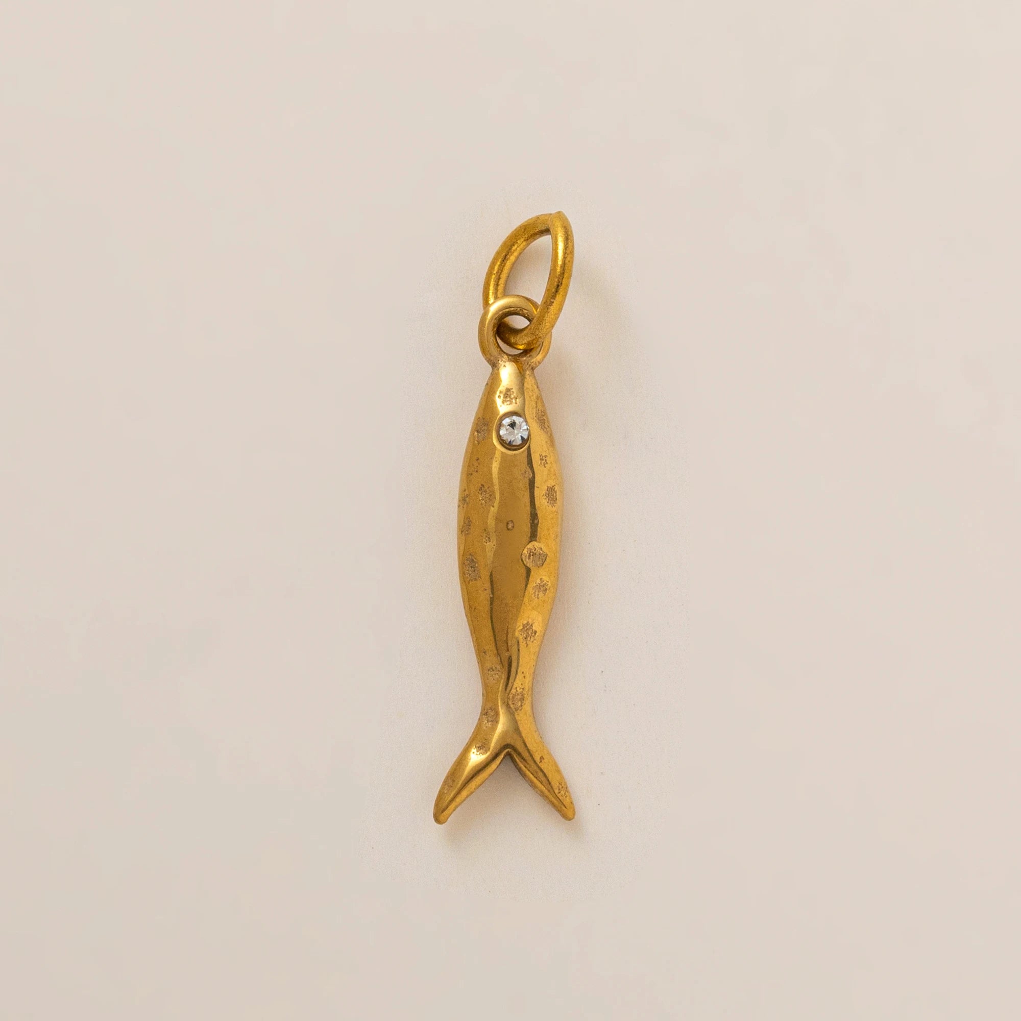 【DIY Pendant】18K Gold Plated Stainless Steel Charm Pendant - PS025