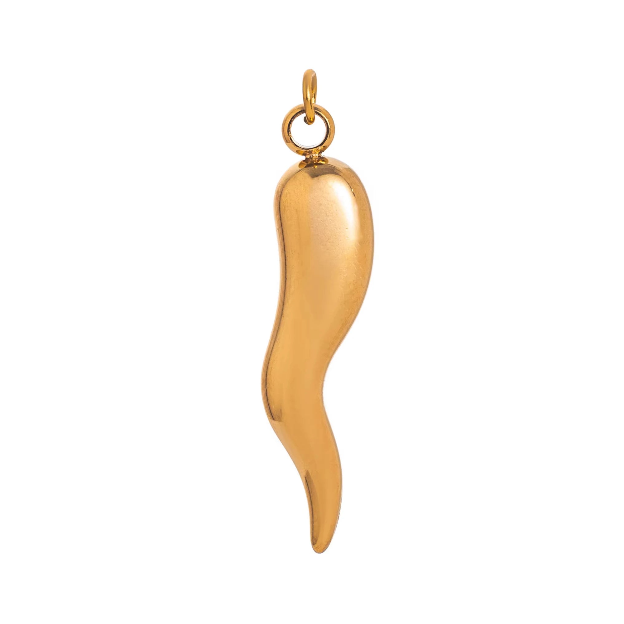 【DIY Pendant】Gold Plated Stainless Steel Charm Pendant - PS023