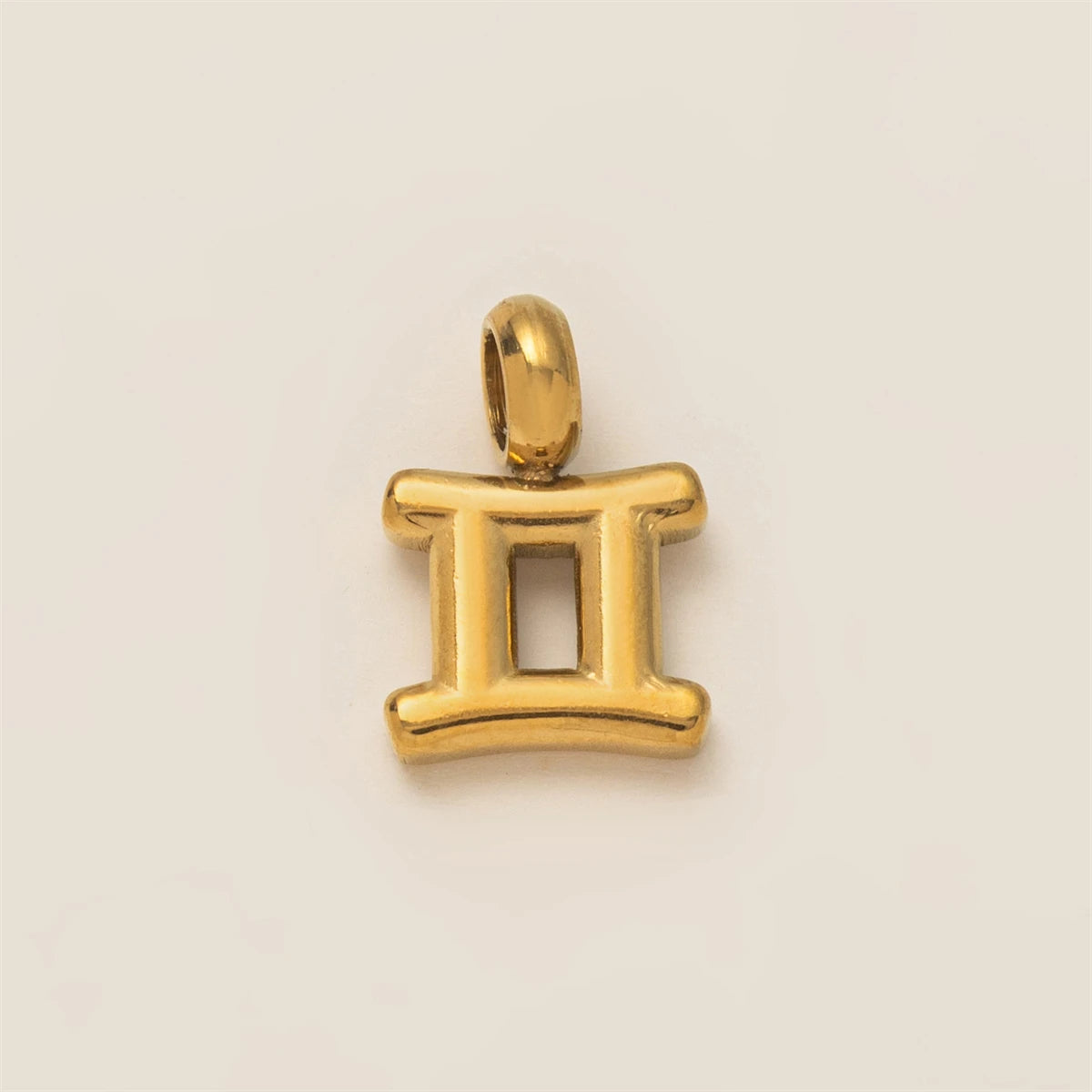 【DIY Pendant】Stainless Steel Zodiac Charm Pendant - PS020