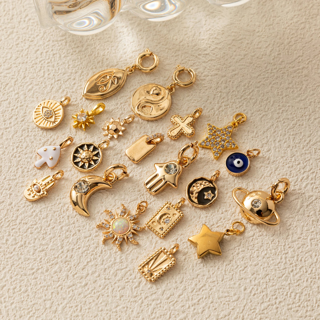 【DIY Pendant】Copper Celestial Charm Pendant - PC013