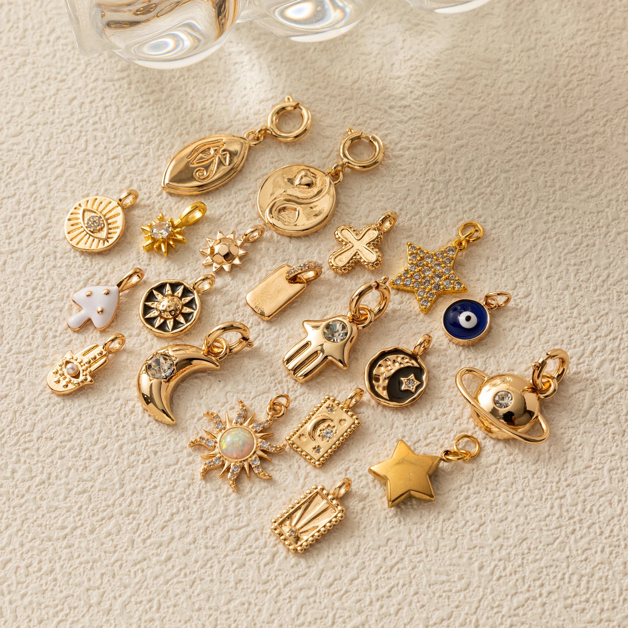 【DIY Pendant】Copper Celestial Charm Pendant - PC013