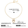Equestrian Smooth Necklace — Stainless Steel · PS304