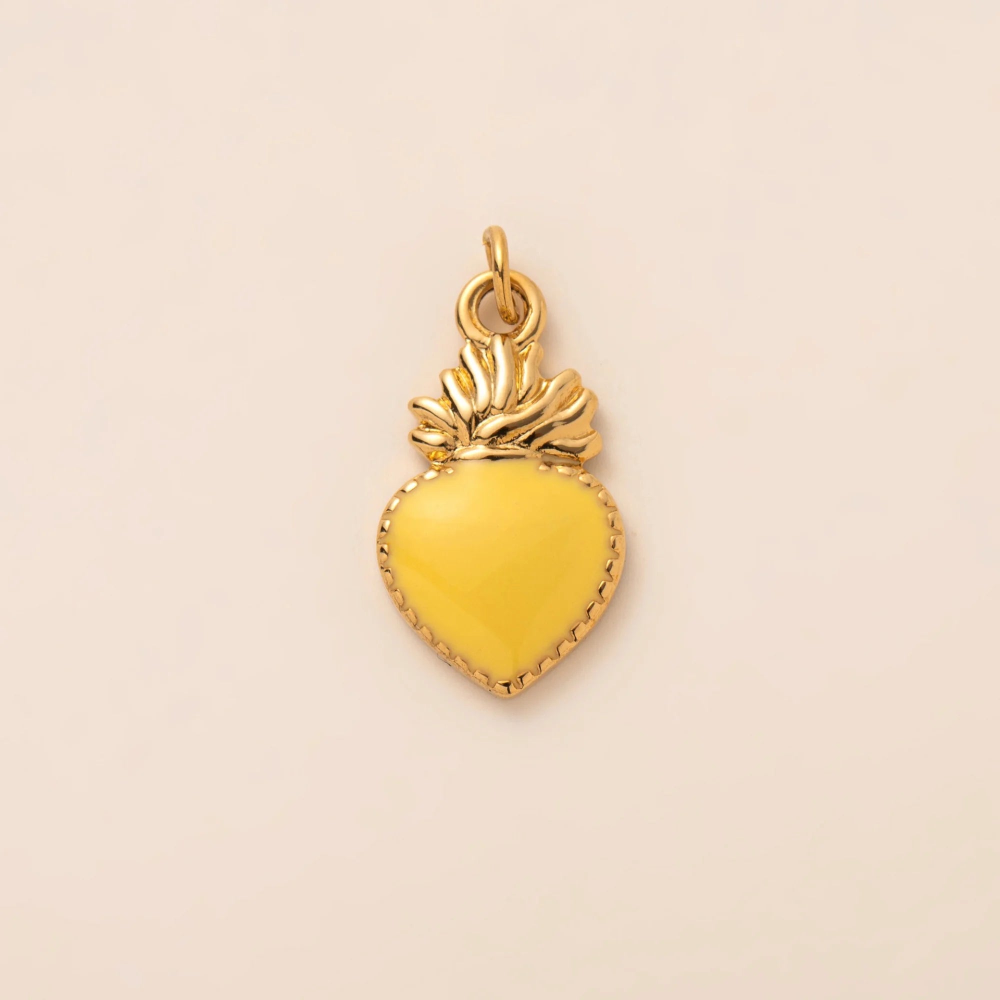 【DIY Pendant】18K Gold Plated Stainless Steel Charm Pendant - PS016