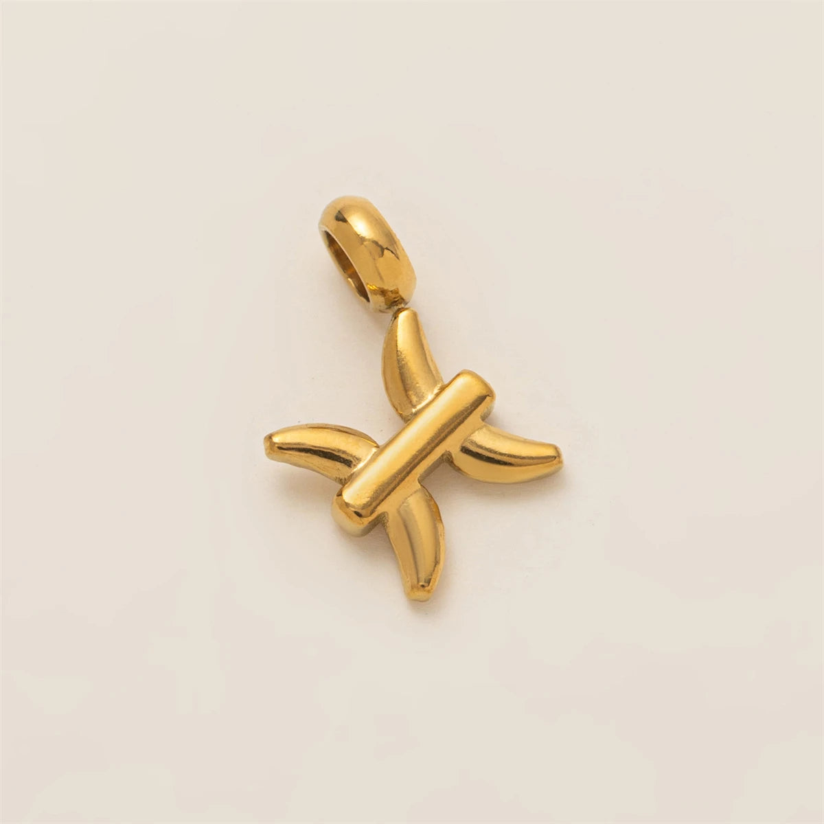 【DIY Pendant】Stainless Steel Zodiac Charm Pendant - PS020