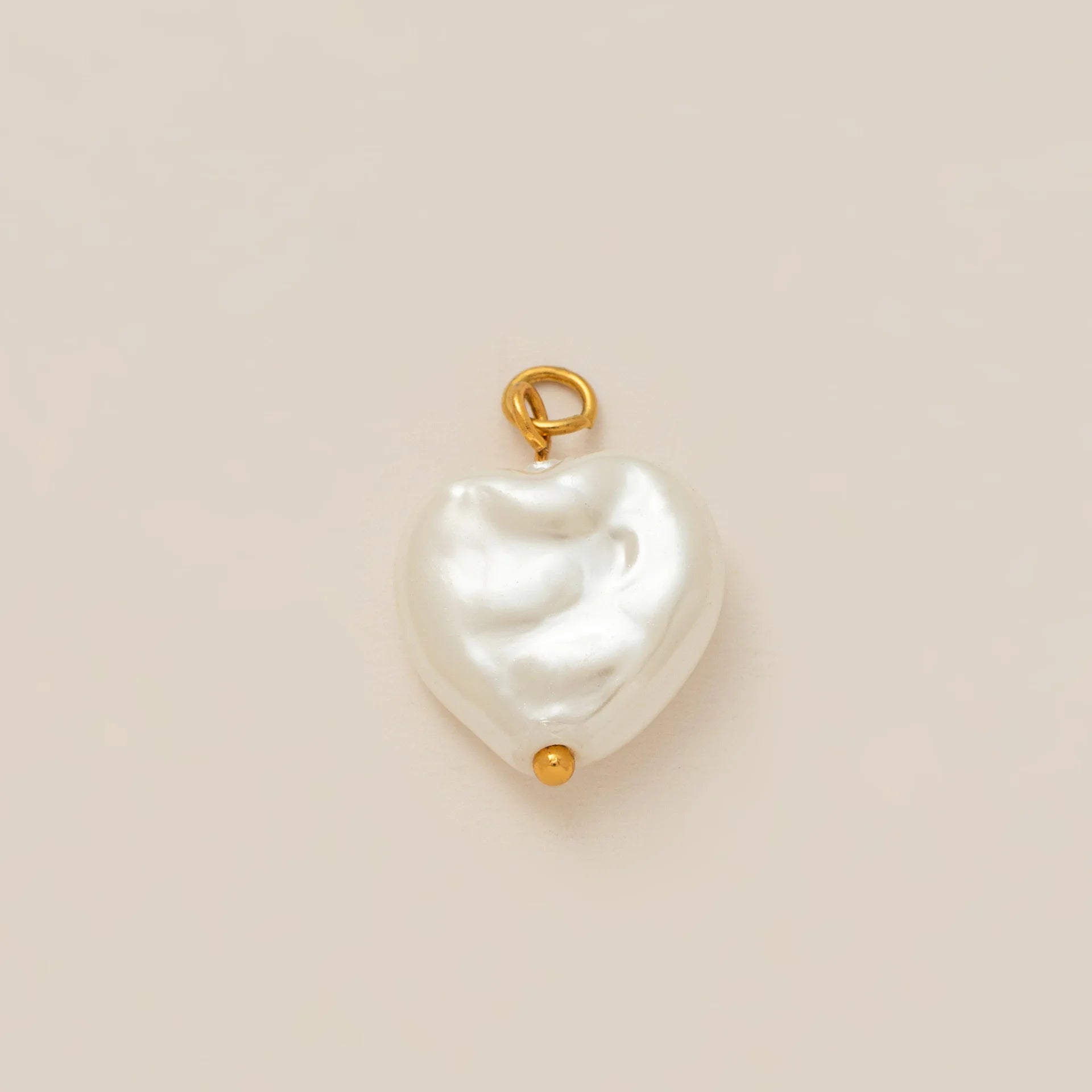 【DIY Pendant】Stainless Steel Lucky & Floral Charm Pendant - PS026