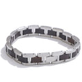 Vintage Geometric Chain Bracelet — Gold-Plated Stainless Steel · PS2204