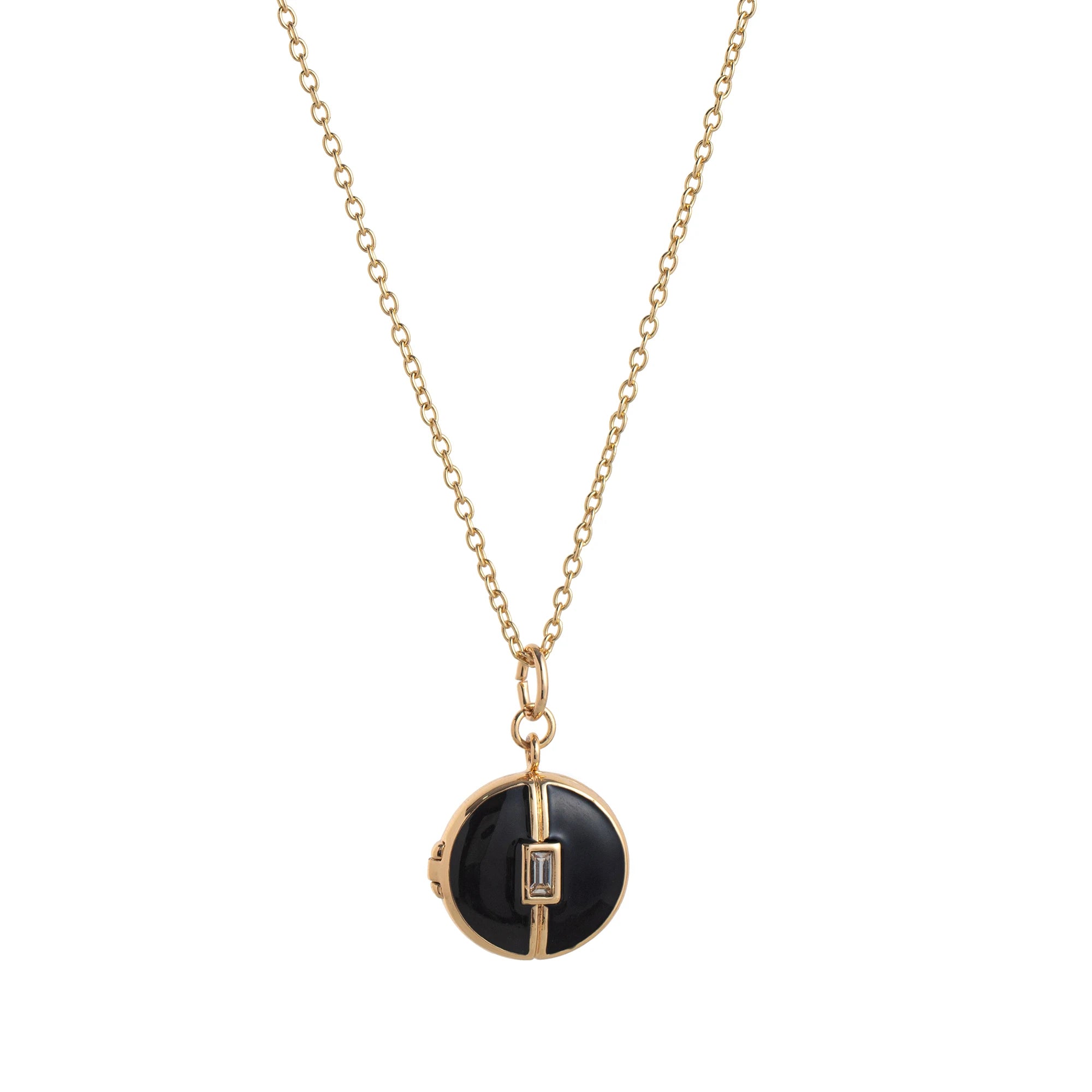 Vintage style round square oval box opening and closing drip oil spring and summer color photo album gift 2025 trend necklaces