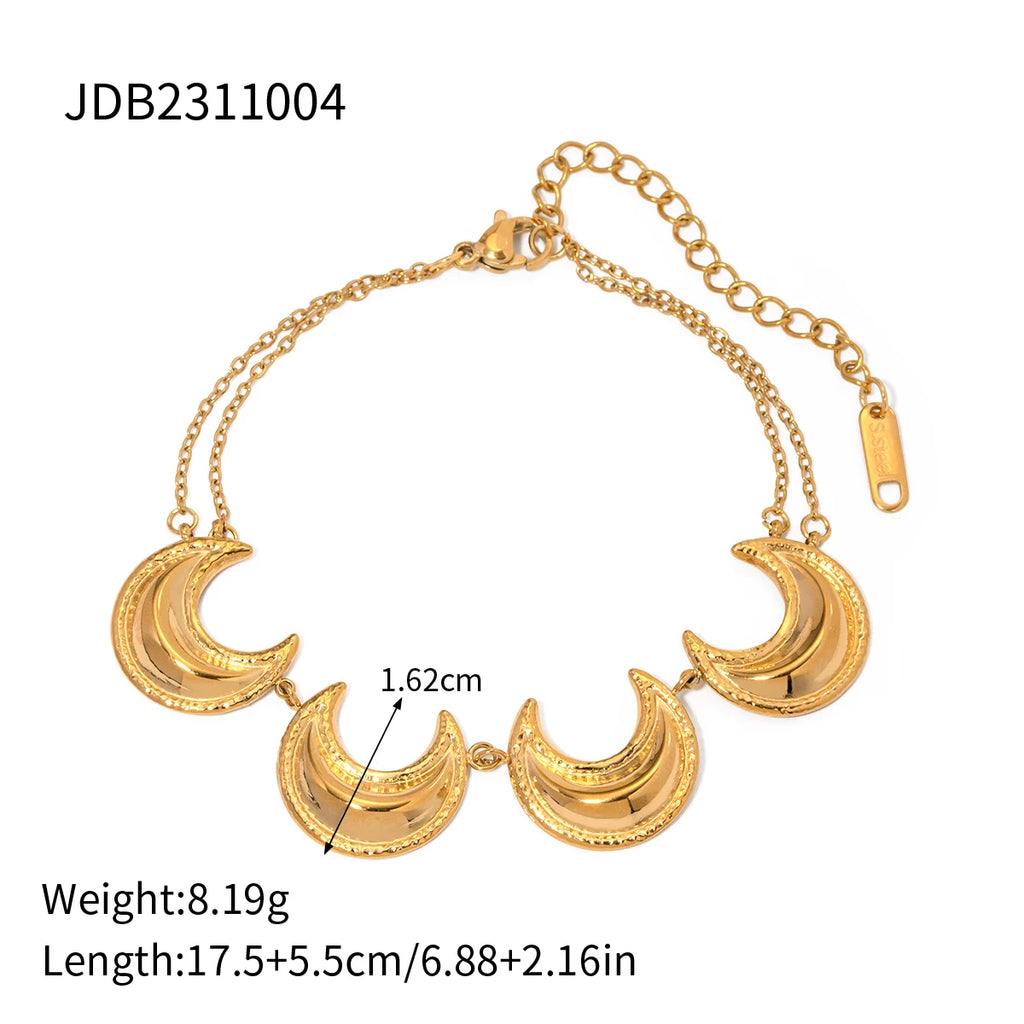 Crescent Moon Jewelry — Stainless Steel · PS130