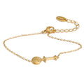 Geometric Bracelet — Gold-Plated Stainless Steel · PS1245