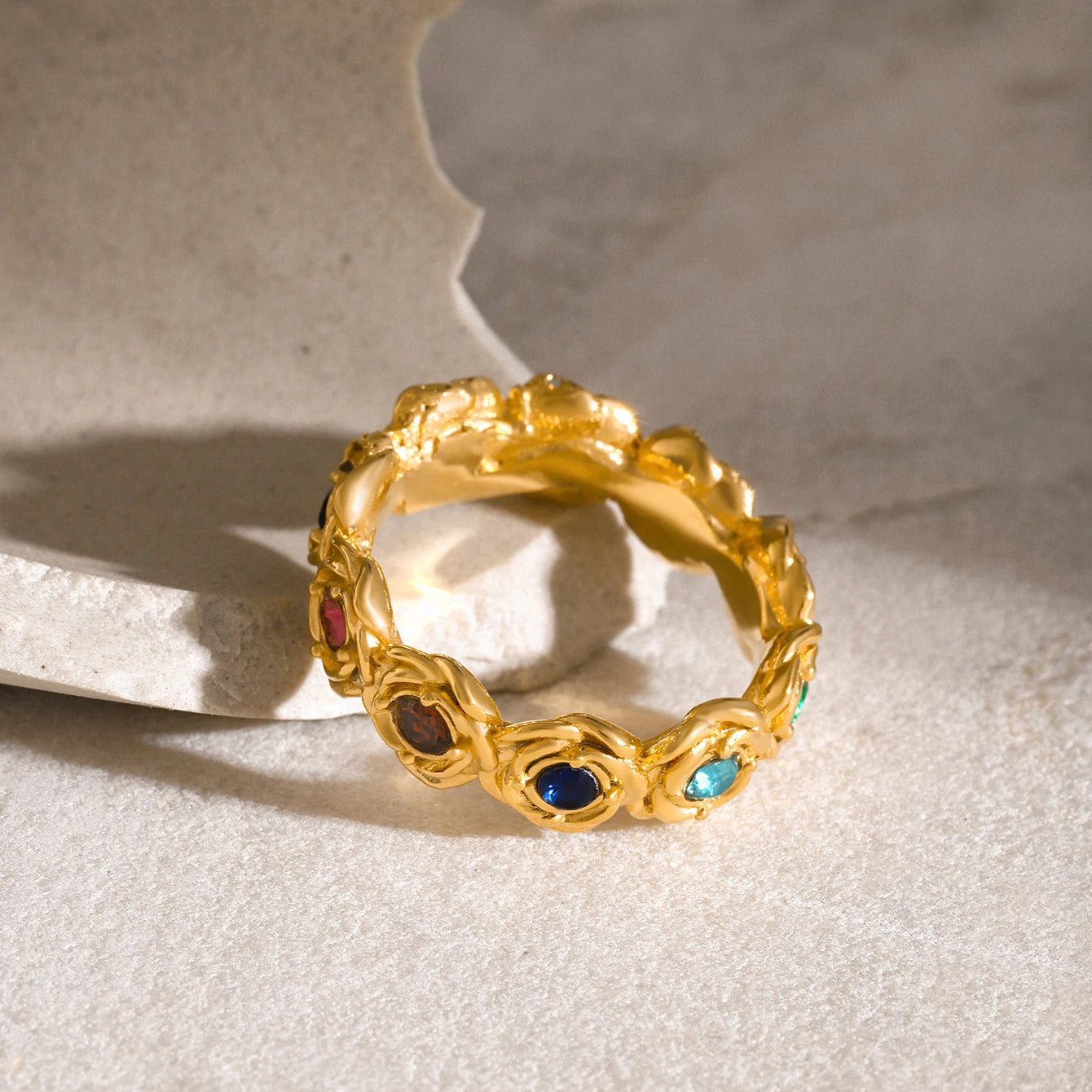 Mixed Ring Stack — Stainless Steel · PS232