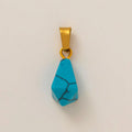【DIY Pendant】18K Gold Plated Stainless Steel Charm Pendant - PS027