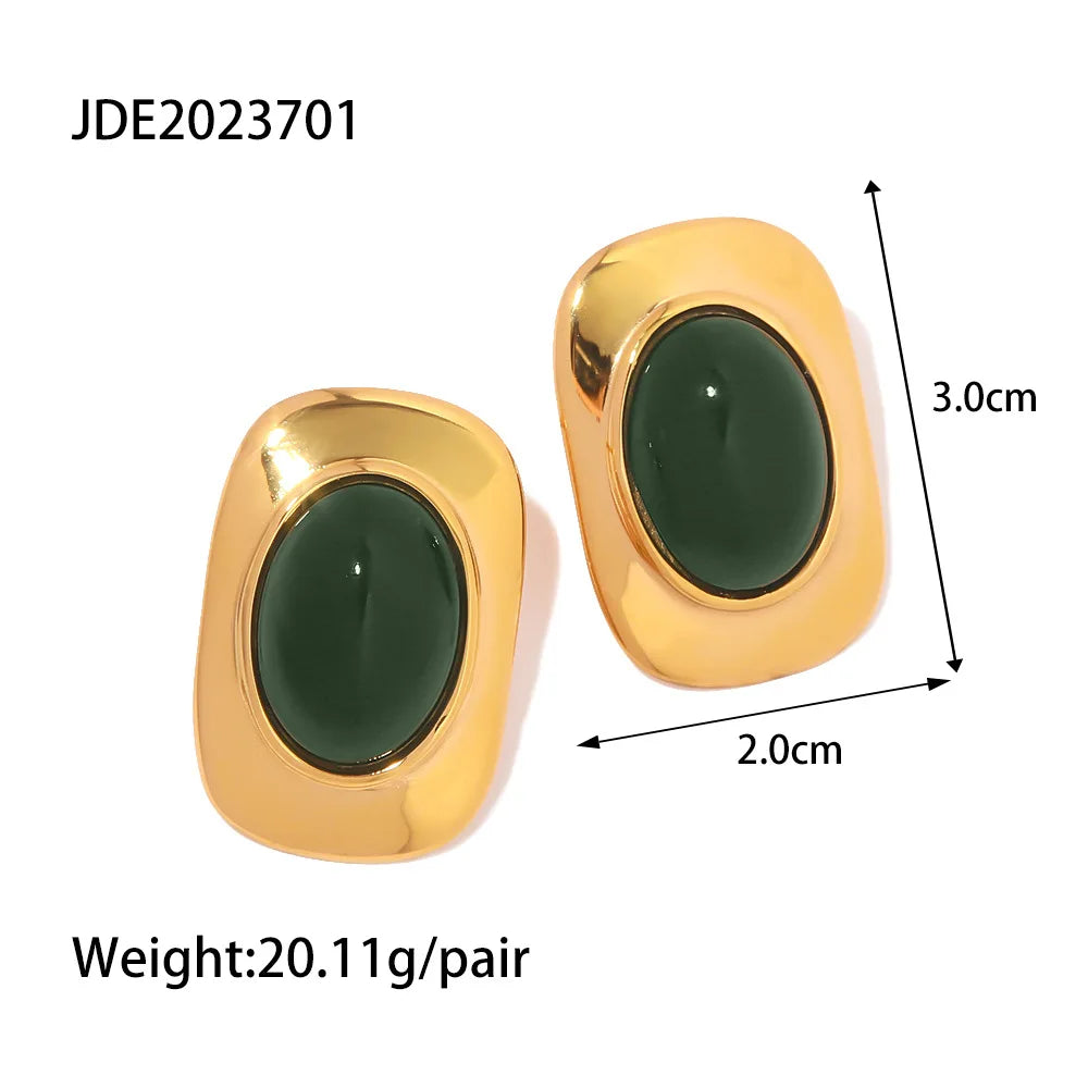Mixed Vintage Stud Earrings — 316L Stainless Steel