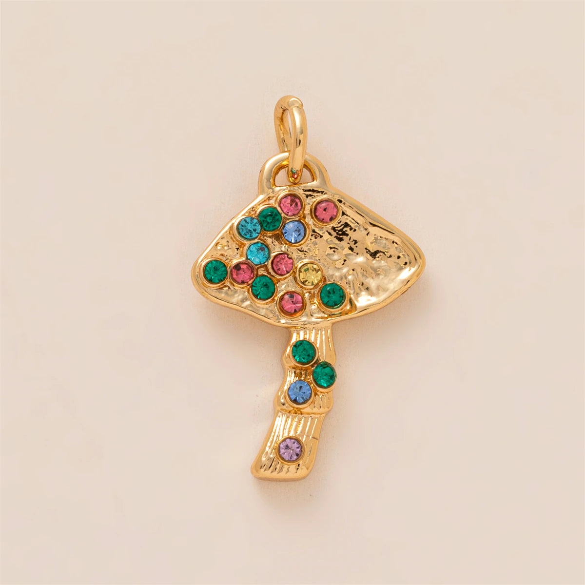 【DIY Pendant】Copper Zircon Charm Pendant - PC007