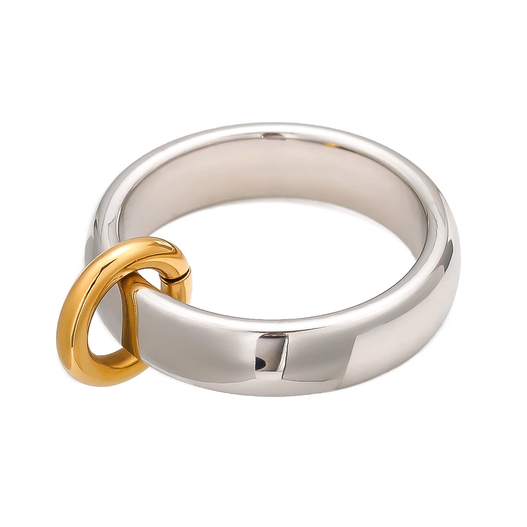 Mixed Hoop Earrings — Stainless Steel · PS096