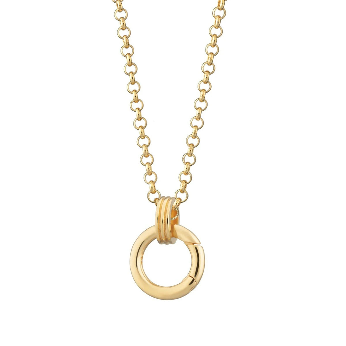 【Charm Necklace】Stainless steel fashionable casual teapot, biscuit, heart pendant, vacuum plated 18K gold color preservation in the furnace
