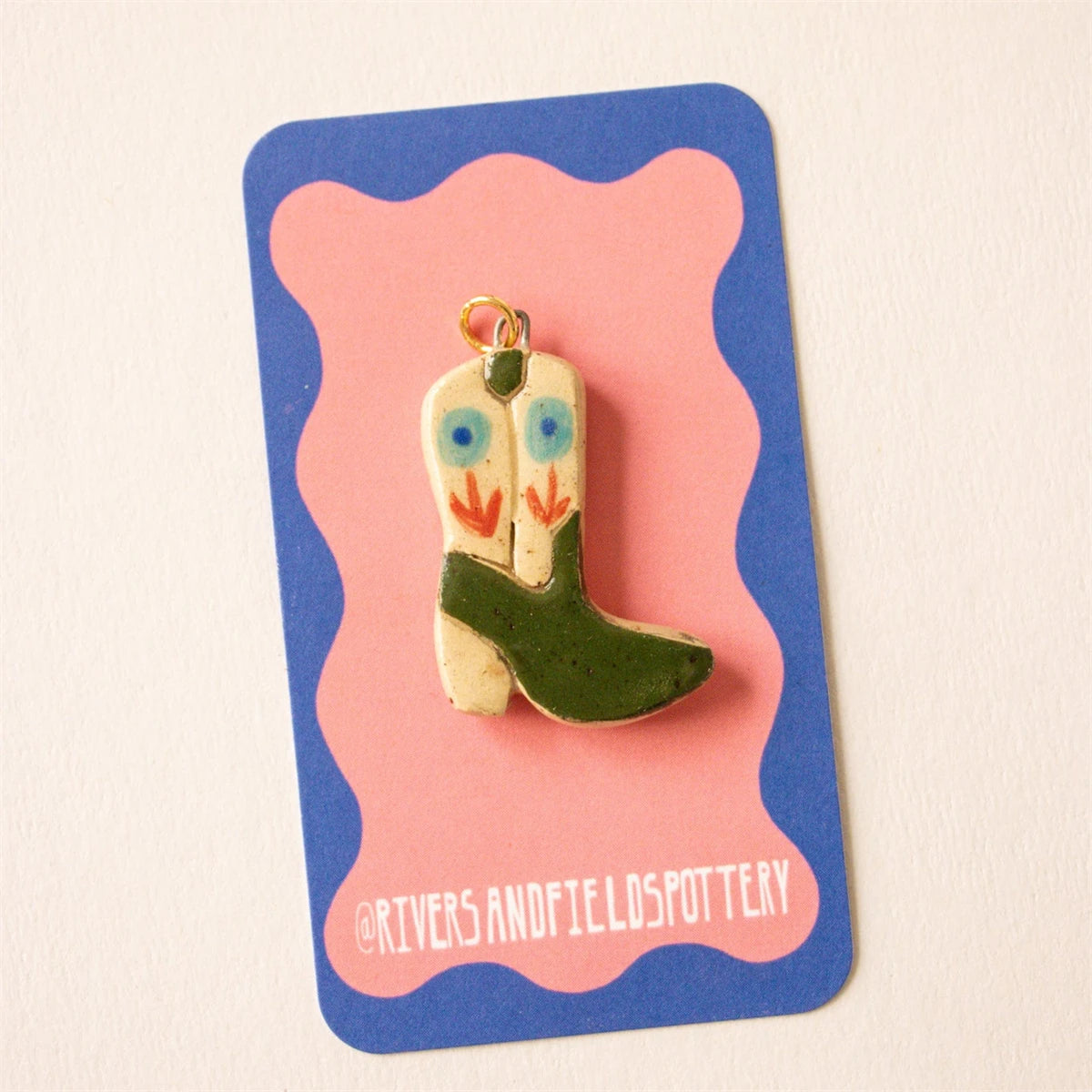 【DIY Pendant】Gold Plated Stainless Steel Oval Charm Pendant - PS012