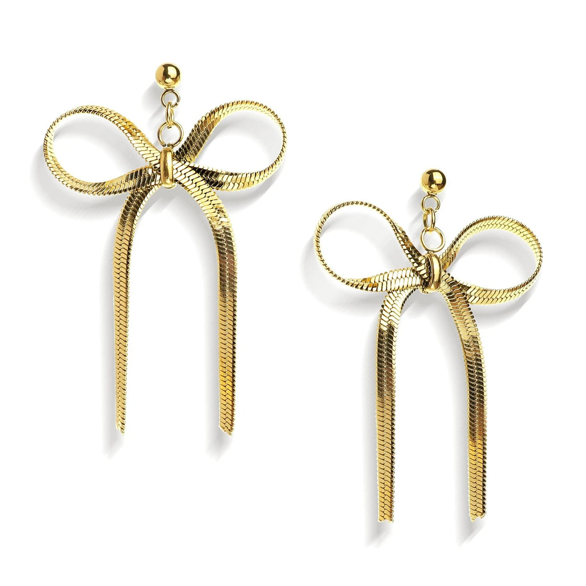 Stainless steel niche design, high-end sense, ins style earrings, simple and fashionable temperament earrings