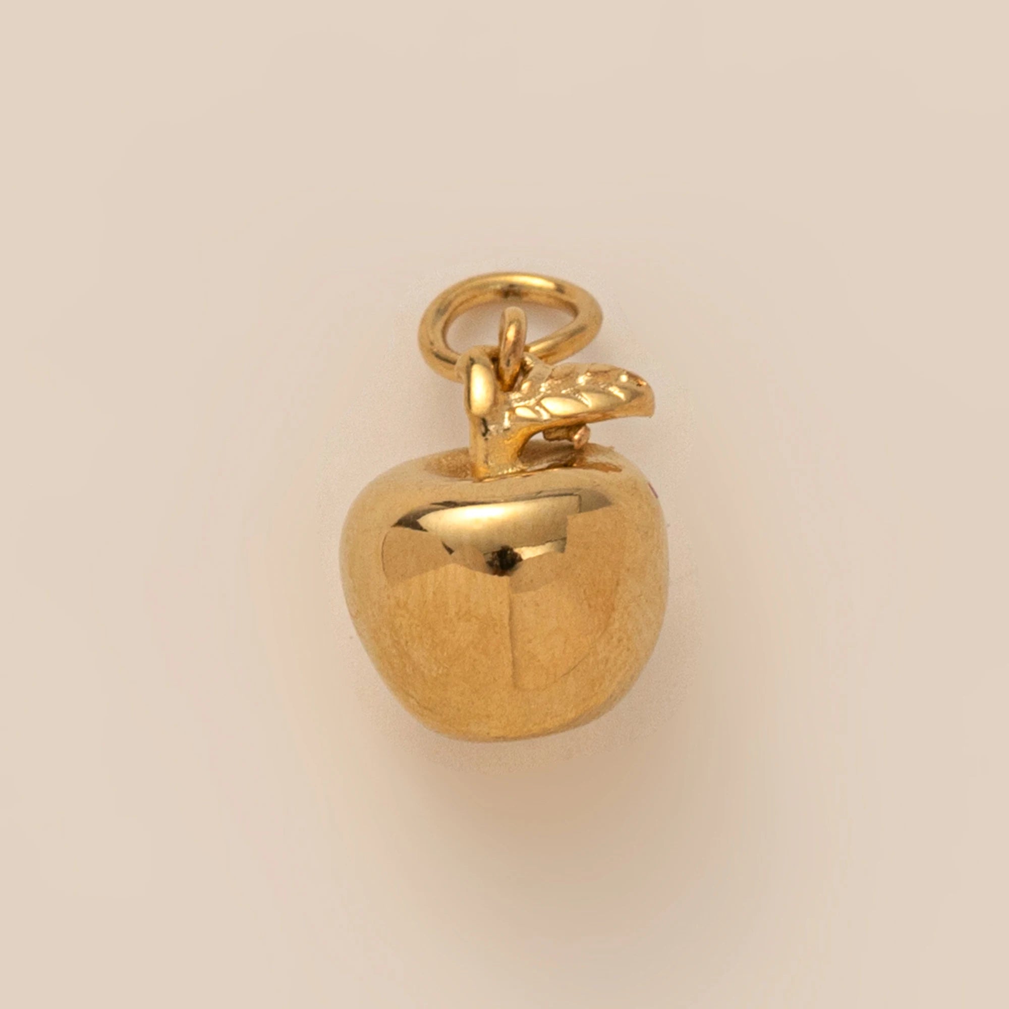 【DIY Pendant】18K Gold Plated Stainless Steel Fruit Charm Pendant - PS001