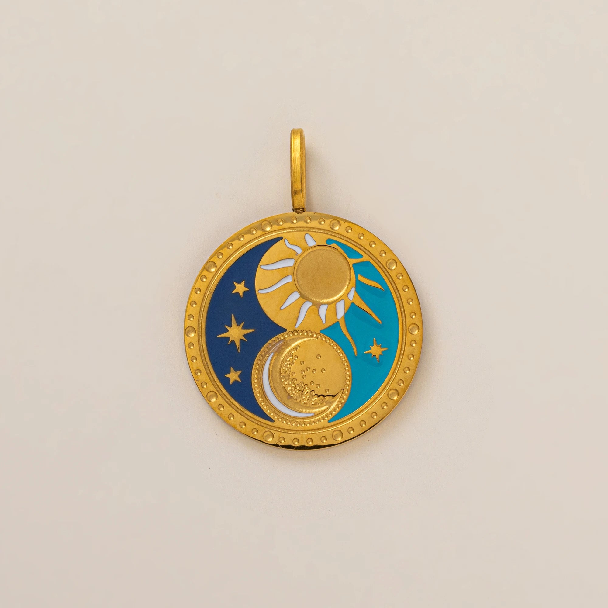 【DIY Pendant】18K Gold Plated Stainless Steel Charm Pendant - PS027