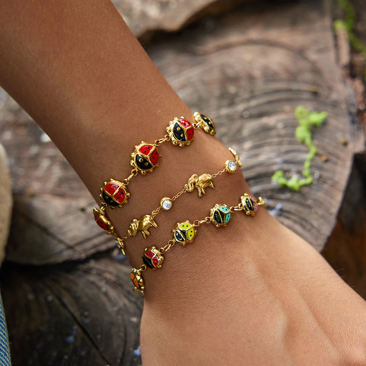 CZ Chain Bracelet — Stainless Steel · PS284