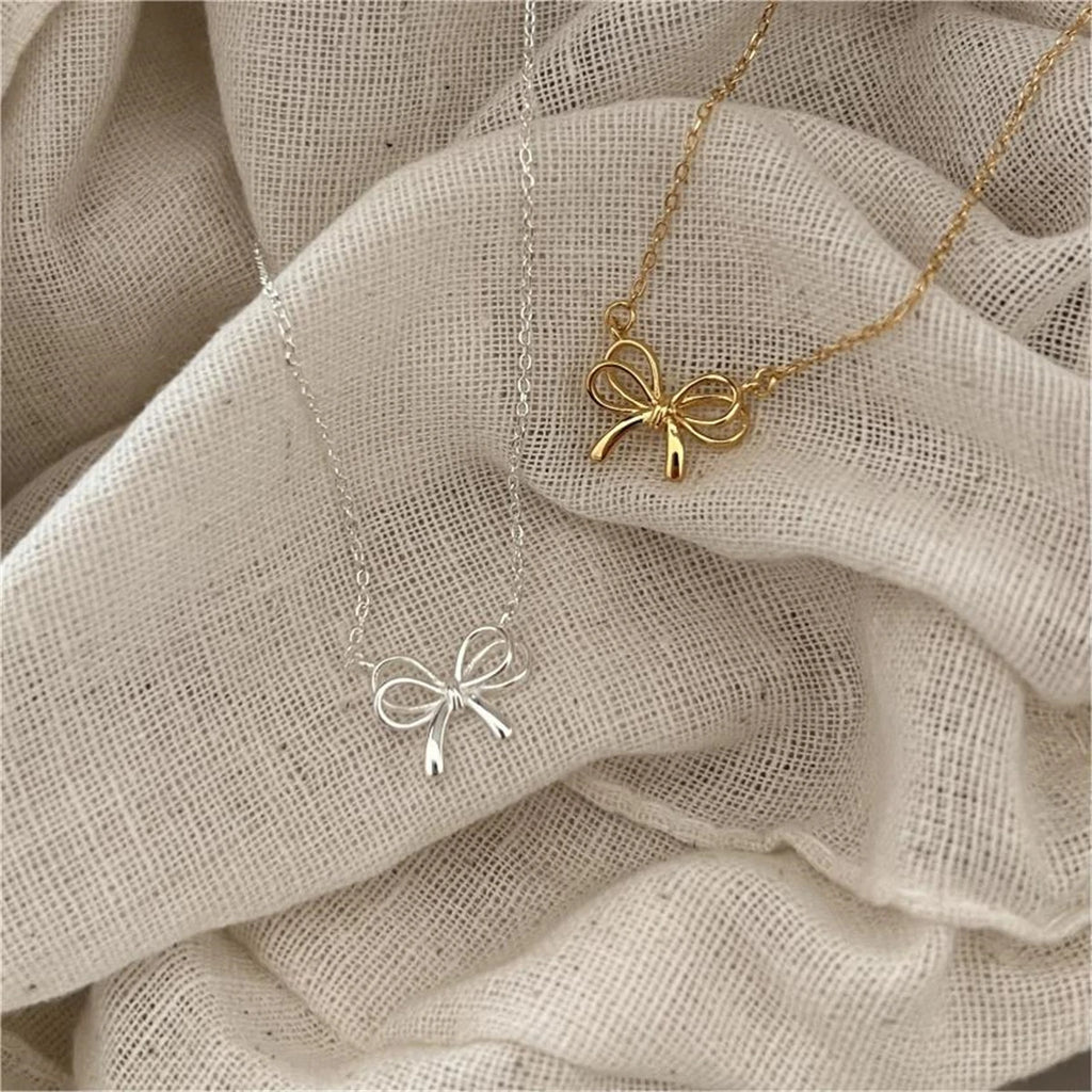 O-shaped sweet women's necklace copper plated gold