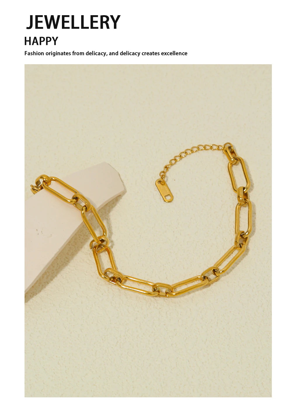 Chunky Chain — 316L Stainless Steel · PS429